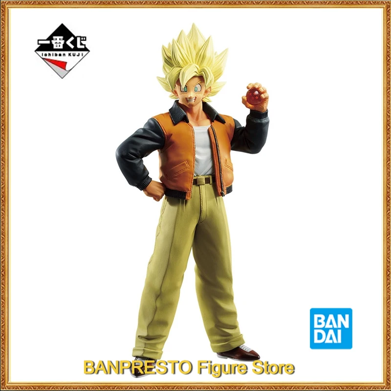 Original Bandai Ichibansho Kuj Dragon Ball Son Goku (vs Omnibus Z)SP Anime Figure Gifts Collectible Model Toys Ornaments