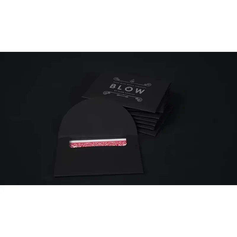 صنع مع هدايا سحرية BLOW بواسطة Juan Capilla (وسيلة للتحايل والتعليمات عبر الإنترنت) بطاقة خدع سحرية أوهام دعائم سحرية قريبة