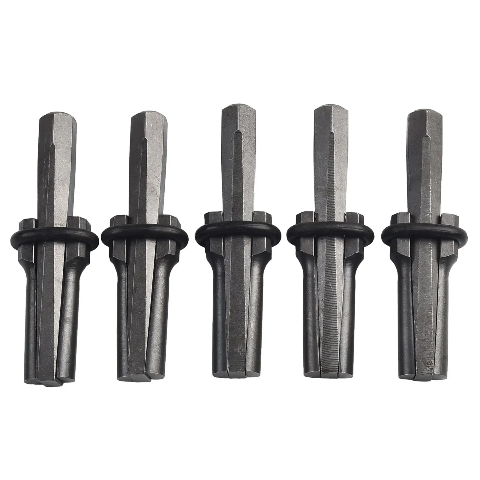 5pcs Rock Stone Splitters 18mm Metal Plug Wedges And Feather Shims Concrete Rock Splitters Stone Splitting Splitters Hand Tools