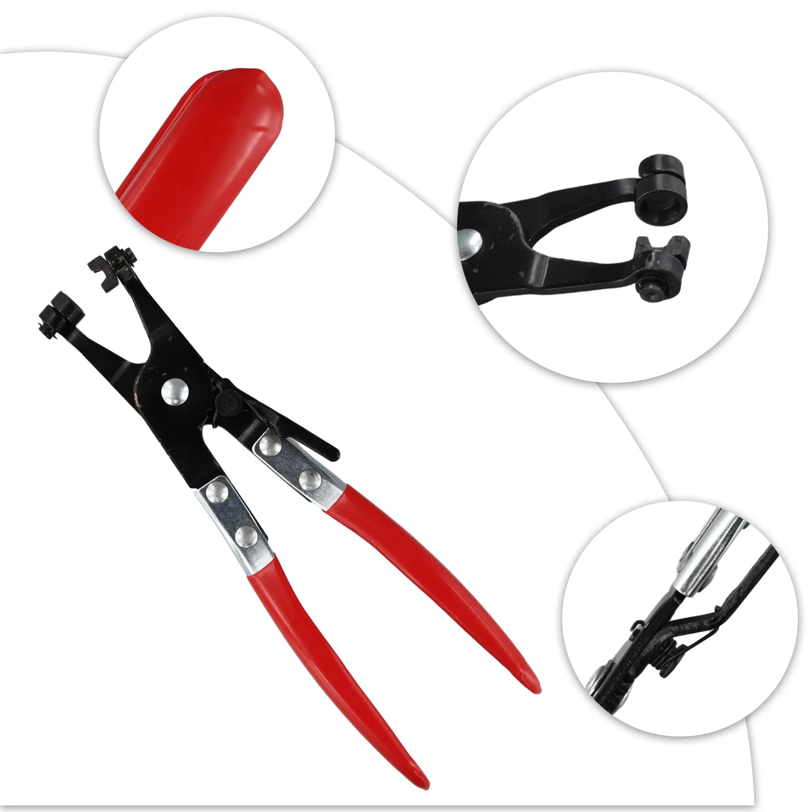 1Pcs Hose Clamp Pliers Car Water Pipe Fuel Coolant Spring Bundle Removal Tools Motorcycle Truck Trailer Car Accessories