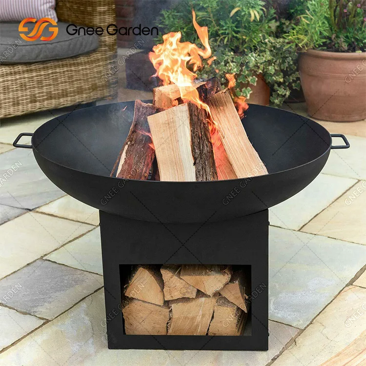 Design Customization Corten Steel Corten Steel Bbq Brazier Fire Pit BBQ Grill