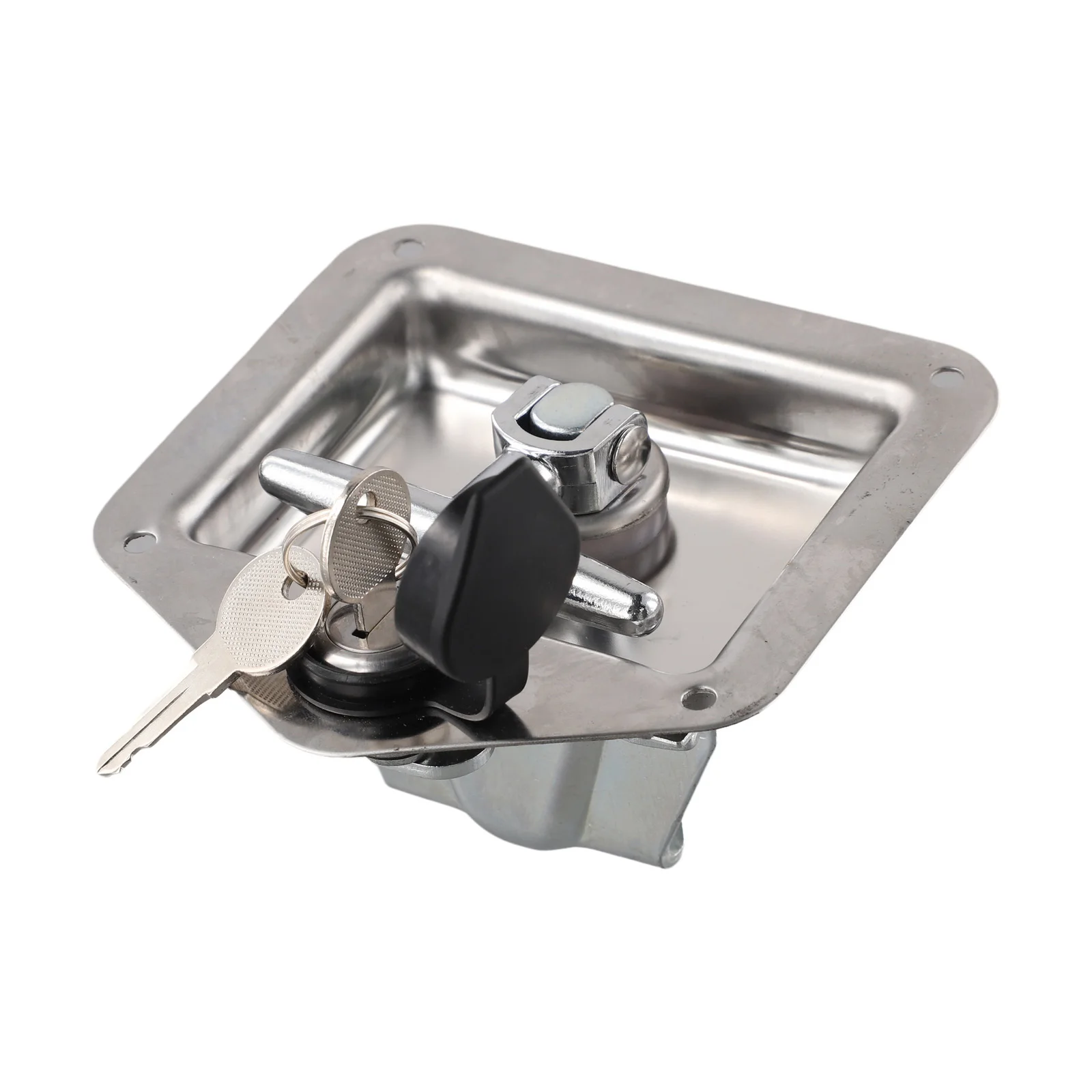 خزائن آمنة قافلة RV الفولاذ المقاوم للصدأ قفل بمزلاج T مقبض قابل للطي T-مقبض الفولاذ المقاوم للصدأ عالي الجودة