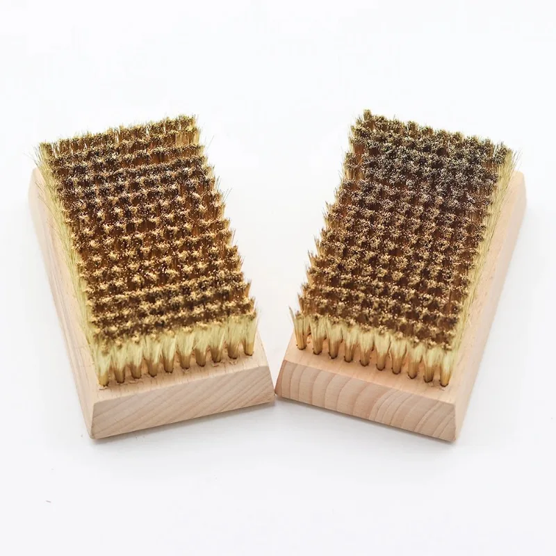Roller Cleaning Copper Brush , Brass Wire Brush