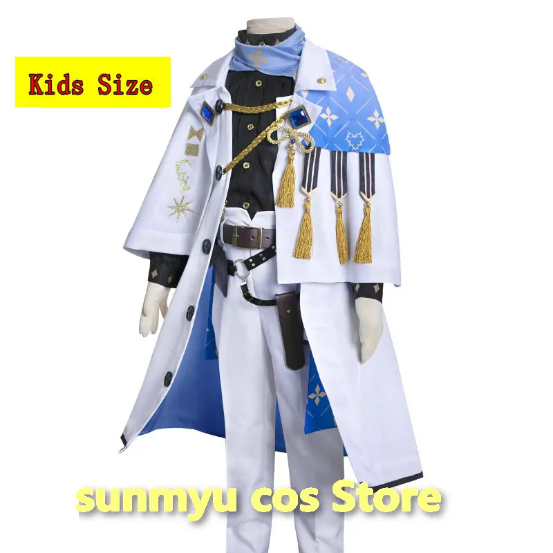 Kids Size Ike eveland Cosplay VTuber Ike eveland Cosplay Costume NIJISANJI vtuber Luxiem Cosplay  Children Size