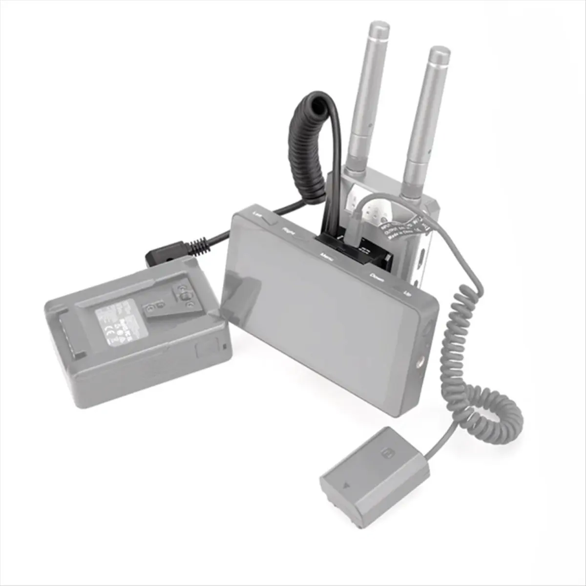 

[A90P] Фиктивная батарея D-TAP к NP-F550 для NP-F550/F750/F970, двухсторонняя батарея-пустышка, адаптер питания для монитора/камеры