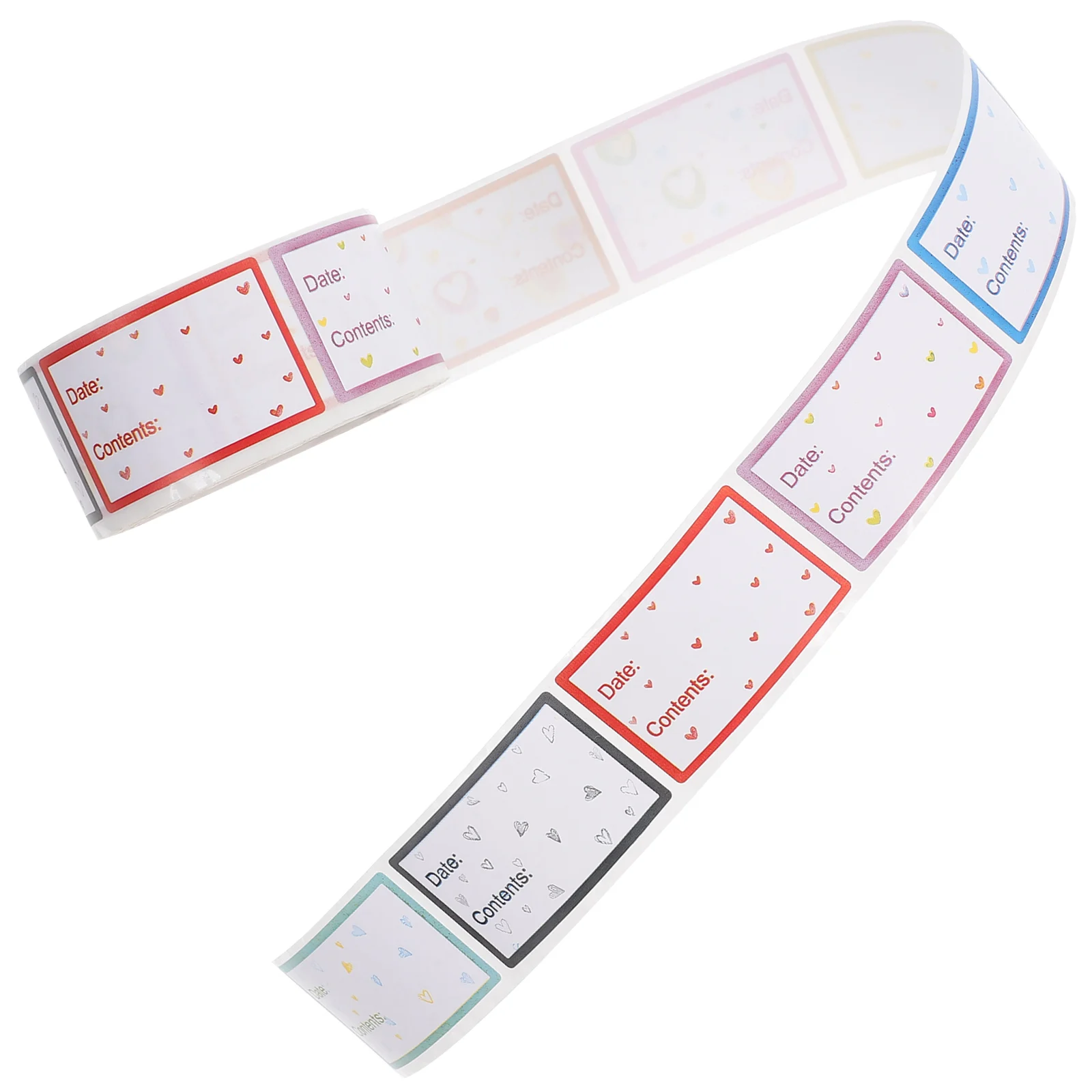 

1 Roll Food Date Sticker Label Removable Blank Marking Adhesive Labels for Bottles Jars Food Containers Kitchen Freezer Pantry