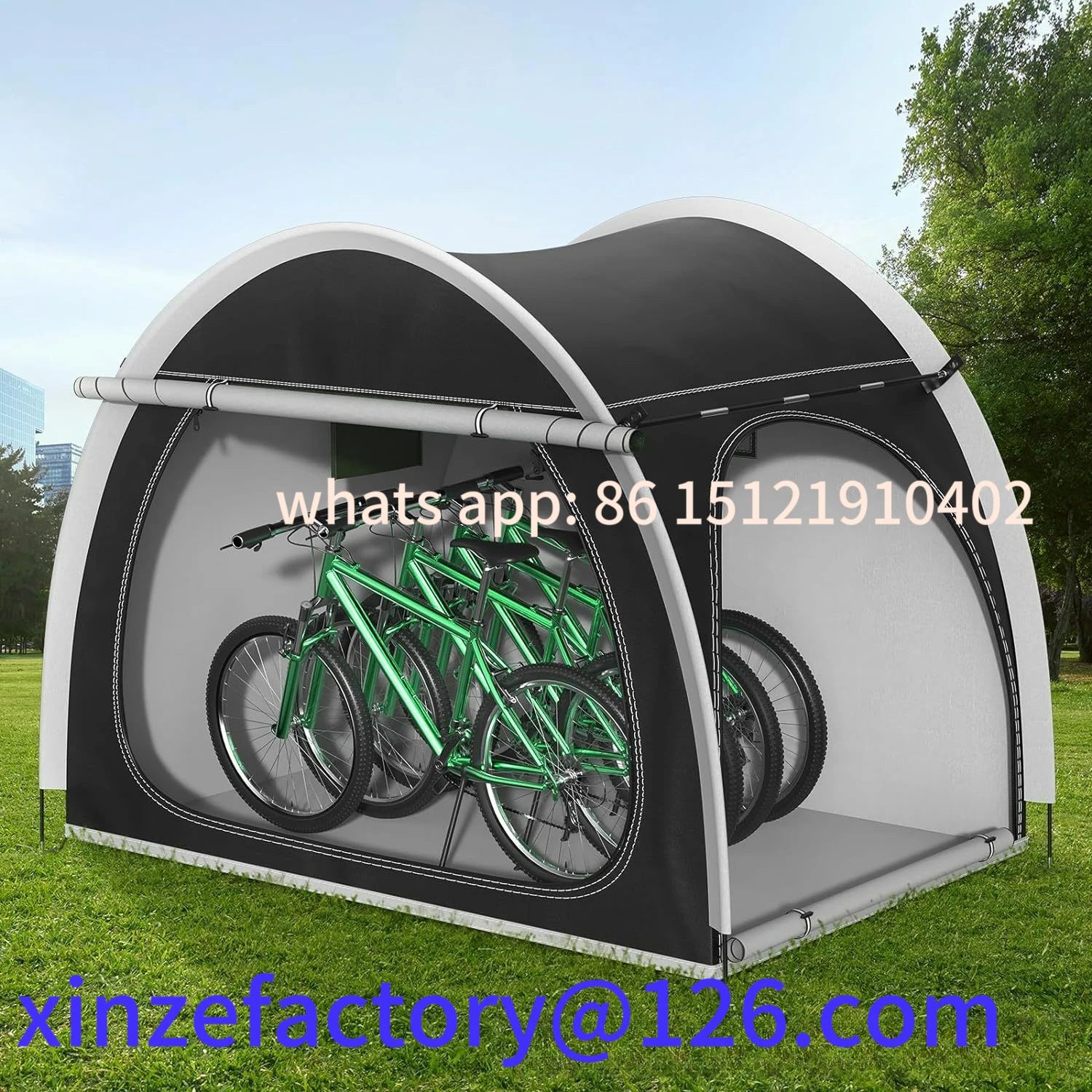 

Customizable Outdoor Bike Tent