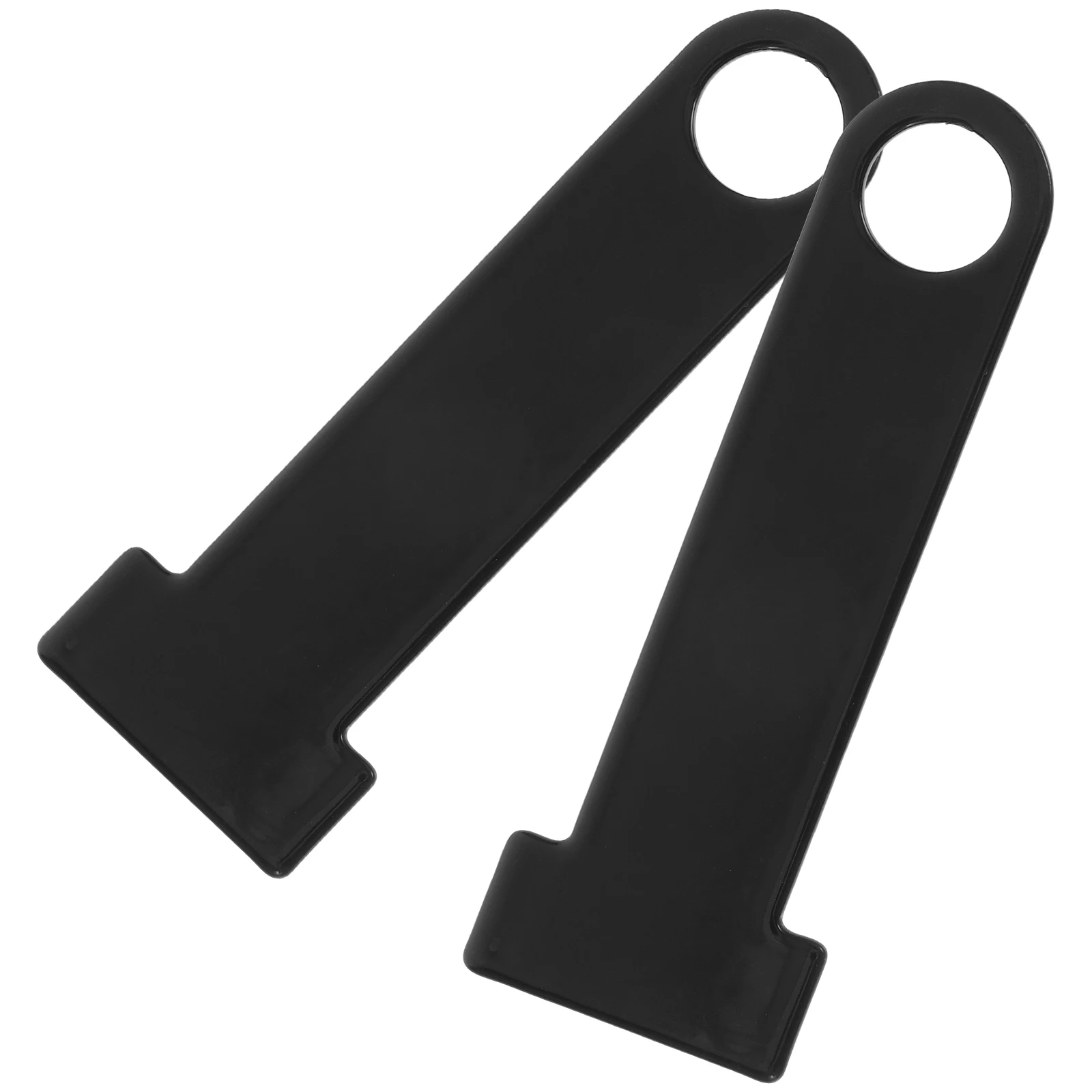 

2pcs Motorcycle Lock Universal Aluminum Alloy Black Antitheft Feature Long Lasting Use Stylish Appearance Elegant