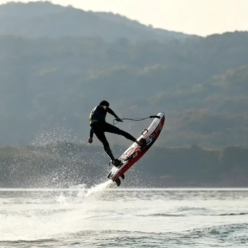 2026 Sabo Sports New Arrival 12KW EPP Electric Jet Surfbaord 73V 55A 57KM/H Motorized Surfboard With CE MSDS Europe Warehouse