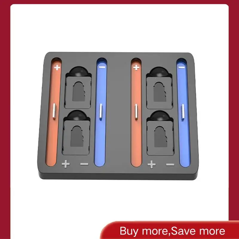 

Docking Station For Switch 2 Charges 4 Joycon Controllers Includes 4 Game Card Slots Enhanced Gaming Accessory-AAAE