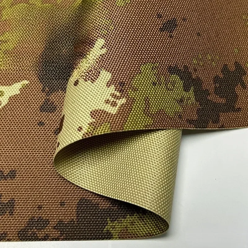 1.5 Meter Width 600D Polyester Italian Camouflage Fabric PU Coating Waterproof Hunting Fan Luggage DIY Cloth Bag Suits