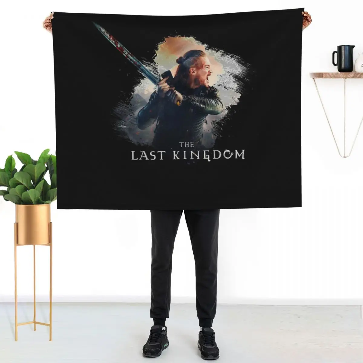 

Day Gift Uhtred Of Bebbanburg The Last In Kingdom Gifts For Music Fan Throw Blanket