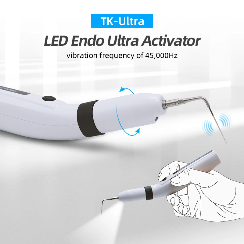 Dental Endo Activator With LED Light Sonic Irrigator Tips For Dental Instrument Root Canal Sonic Irrigator Endodontic Tools