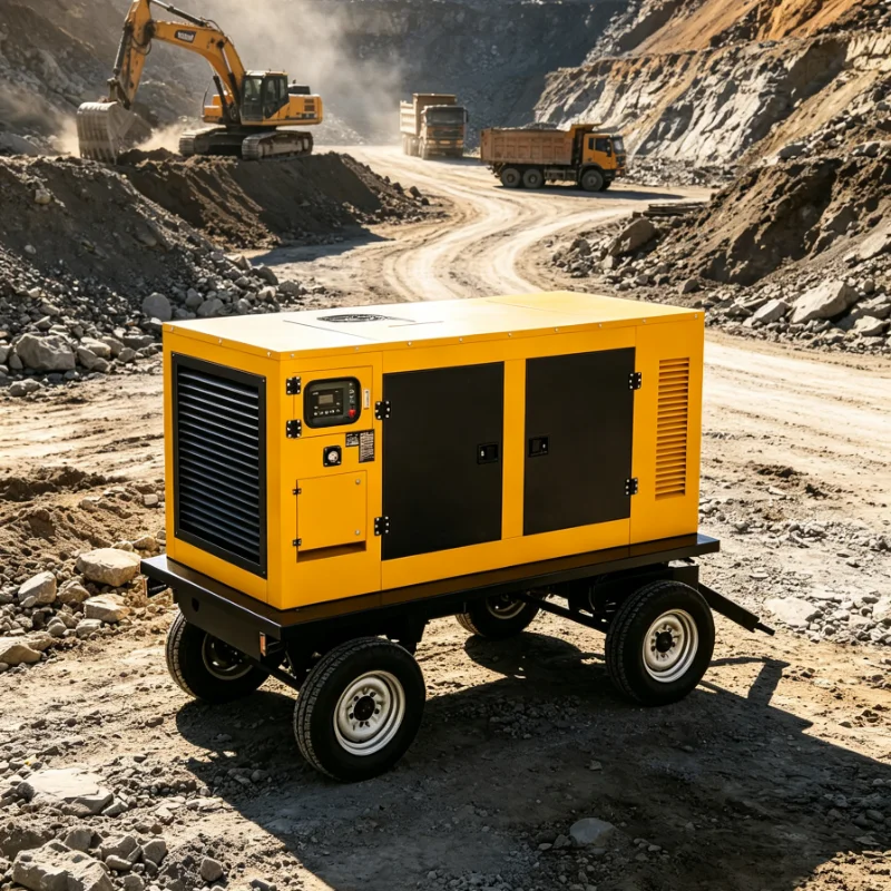 30KW Compact Diesel Generator Set for Retail Store Ups Backup Power Small Footprint Easy Installation IP21 Protection Customized