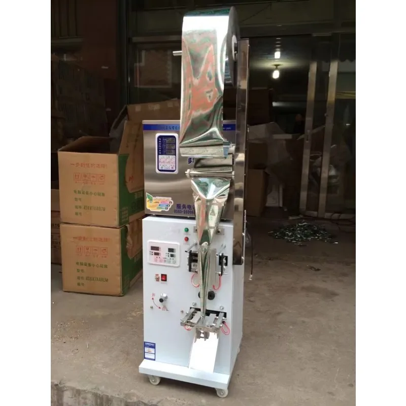 

Новое поступление, полуавтоматическая машина для наполнения и запечатывания сахара, орехов, порошковых пакетов с принтером даты