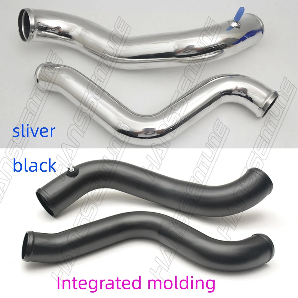 HANSSENTUNE  Aluminium  Turbo Intercooler Piping Pipe Fit For Ford Ranger T6/ BT-50 3.2L TDCi 12-ON