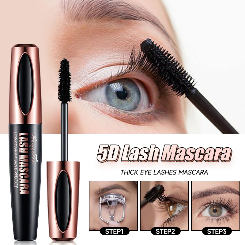 Rimmel 4D resistente al agua, máscara De fibra De seda, Faux Cils, Rimel Macara Alarga, Crecimiento De Pestañas, Bulklash lift