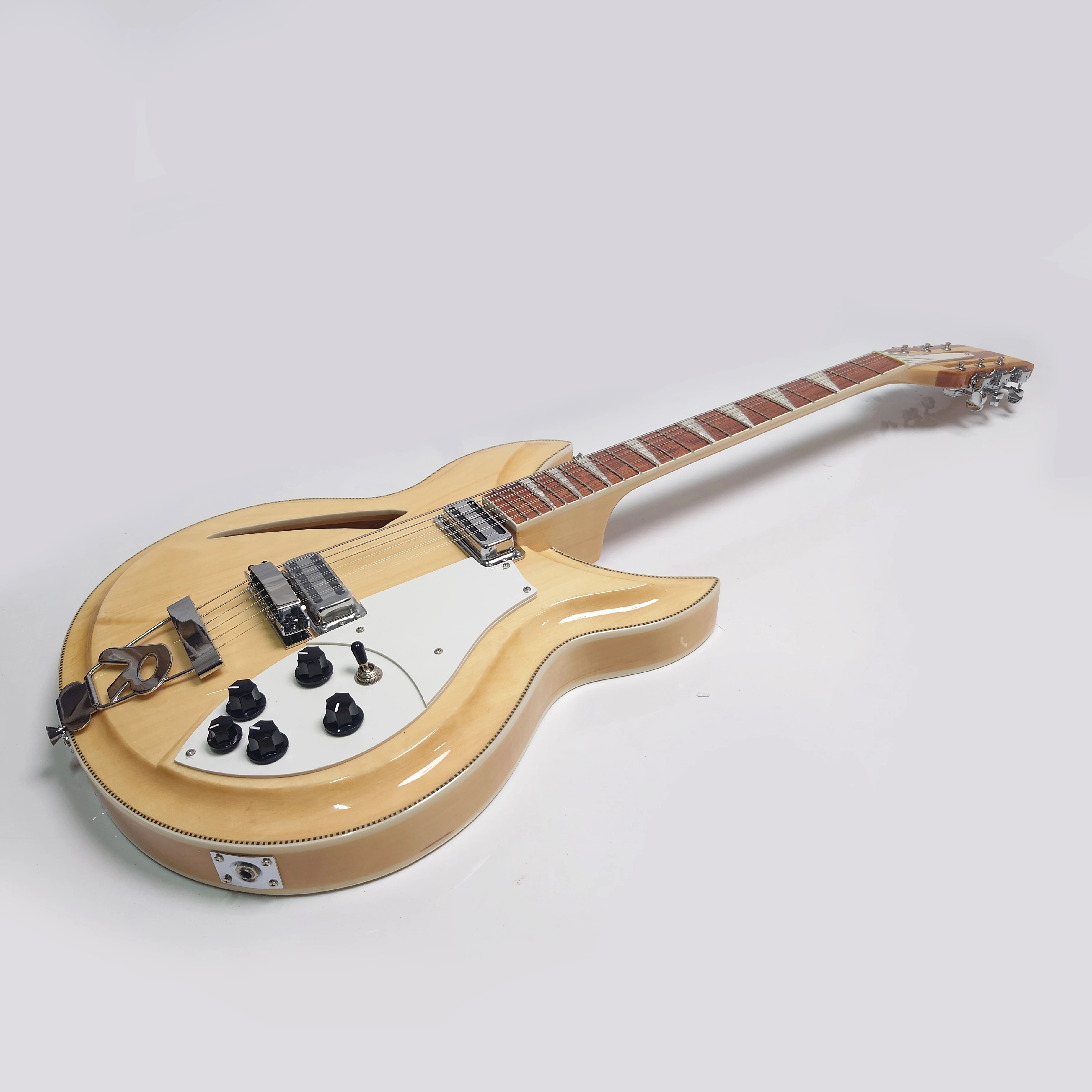 Semi Hollow Body Electric Guitar 360 Semi-Acoustic Electric Guitar 6/12 String Toaster Pickups R Bridge Premium Design view 4