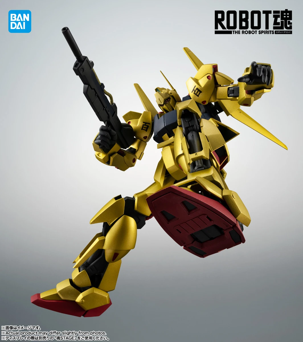 متوفر في المخزون بدلة بانداي المتنقلة Zeta Gundam ROBOT SPIRITS ver. أ.ن.م.إي. الجانب MS MSN-00100 إصدار هياكوشيكي. أ.ن.م.إي. لعبة الشكل