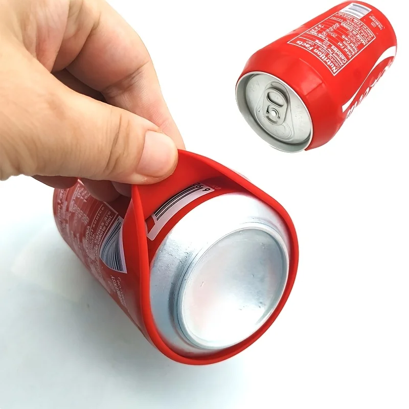Silicone Hidden Beer Can Sleeve, Soda Can Appearance Fits 355/500ml Cans, For Camping Party Concert Father's Day & Sports Events