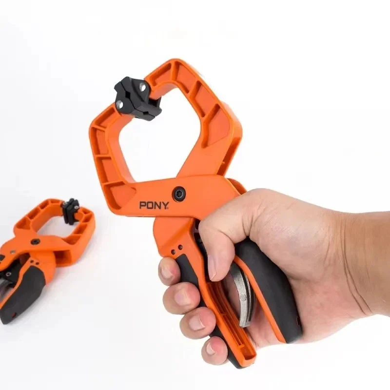 1/2/4Inch Quick Ratchet Plastic Clamps G Type Extra Large Nylon Clip Powerful Wood Working Retainer Clamp  Woodworking Tool
