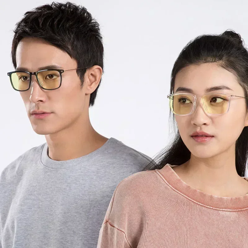 الأصلي Xiaomi Mijia مكافحة الأشعة الزرقاء نظارات برو الرجال النساء خفيفة المضادة للأشعة فوق البنفسجية نظارات للعب الكمبيوتر الهاتف حماية العين