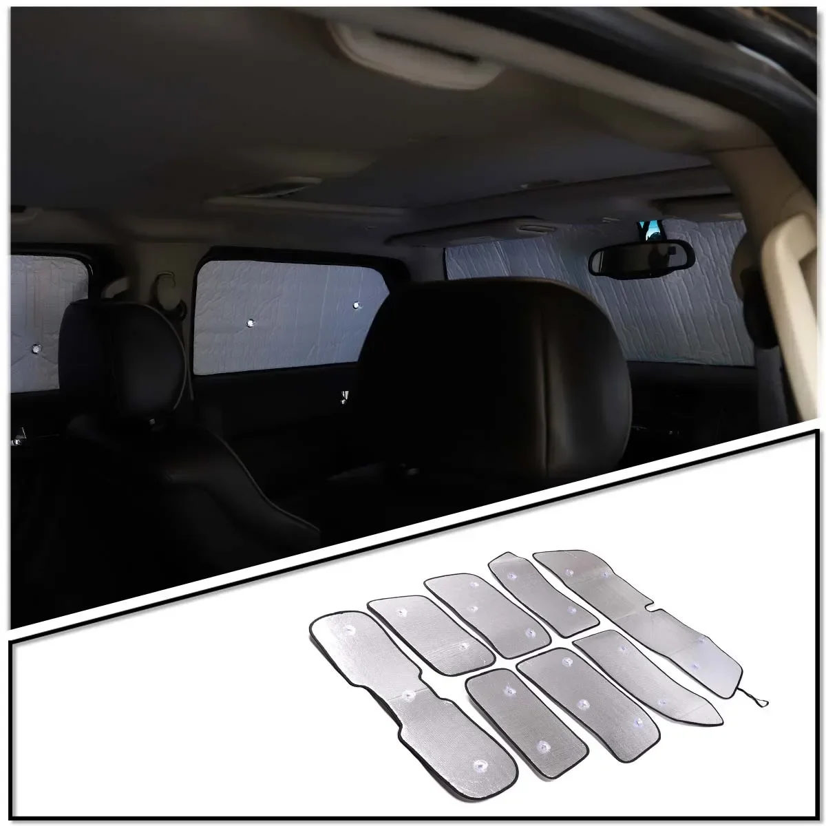 

Солнцезащитный козырек для Hummer H3 2005-2009, складной, блокирует УФ-лучи