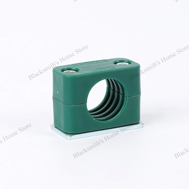 Pipe Clamp Tube Fastener Assortment Kit 6-102mm Diameter Bolted Plastic Clips Comprehensive Set for Plumbing And Piping