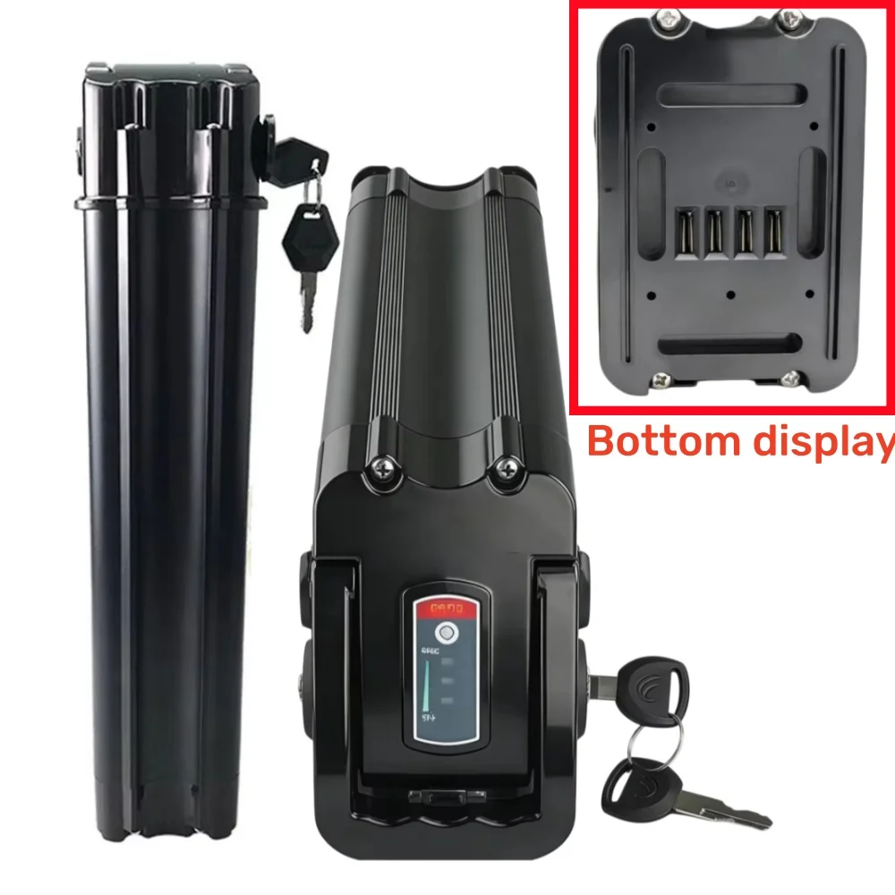 Rechargeable 36V 48V Battery Pack 10Ah 15Ah 20Ah 25Ah for COLORWAY BK6 Hitway BK3 BK5 BK8 BK11 BK37 Folding Bike + 2A Charger.