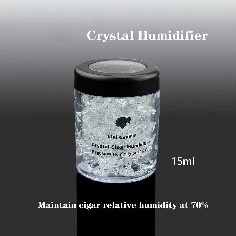 Humidificateur à cigares en gel cristal, pot hydratant pour tabac, petits gadgets d\'humidification, 2024