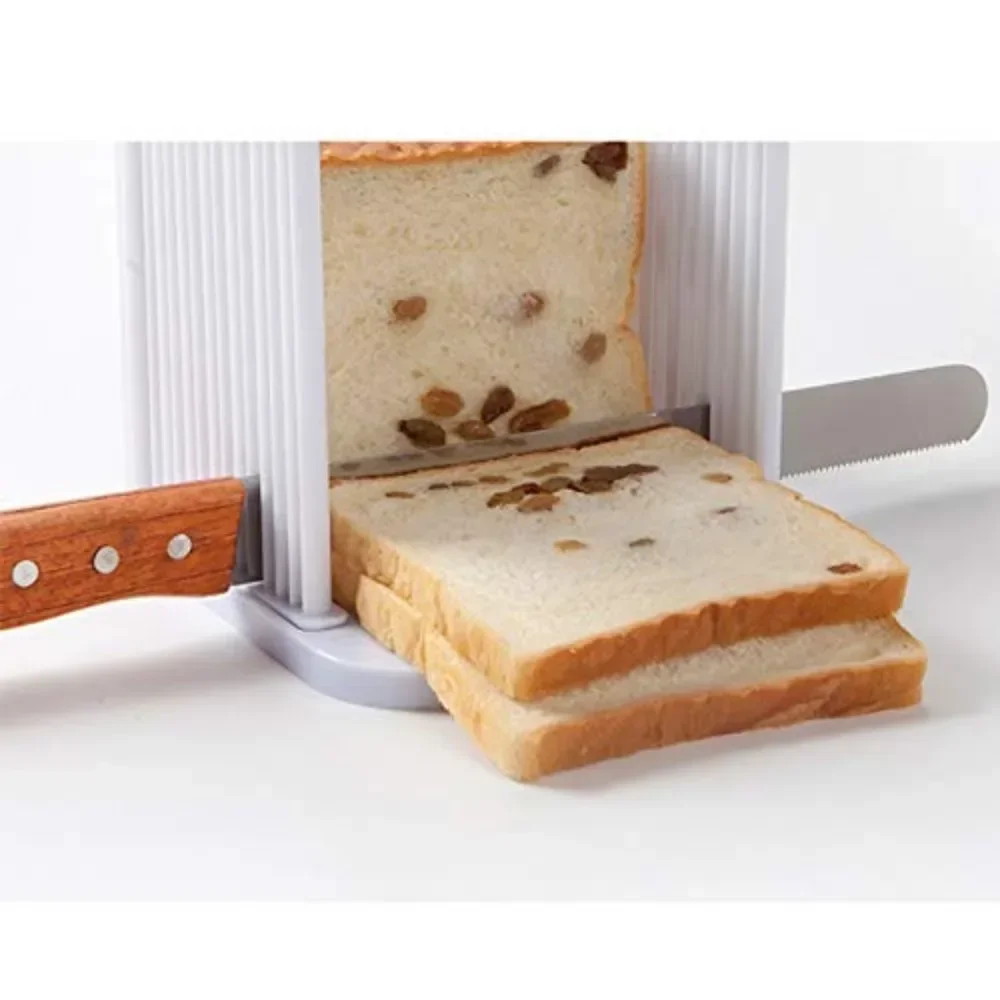 1pc Stainless Steel Loaf Bread Slicer 14 Inch Long Serrated Bread Knife Cake Cutting Knife Baguette Cutter