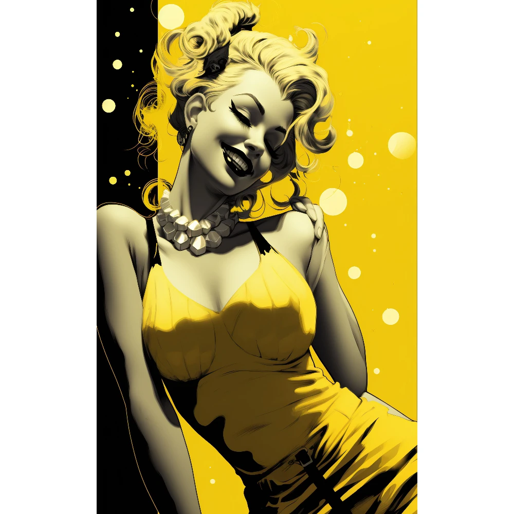 

500/1000/1200/2000 PCS Jigsaw Puzzles Women Bright Smile Portrait Family Activity Games for Bedroom Gameroom Home Decor Gift