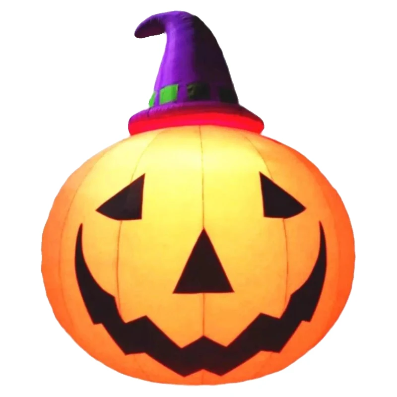Inflatable Pumpkin Halloween Air Model Bar Decoration Light Hanging Prop Glowing Ghost Large Cartoon