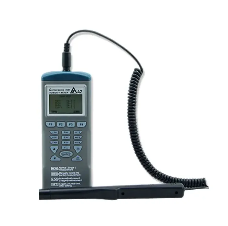 AZ9651 podręczny Tester Temp loggera RH z interfejsem