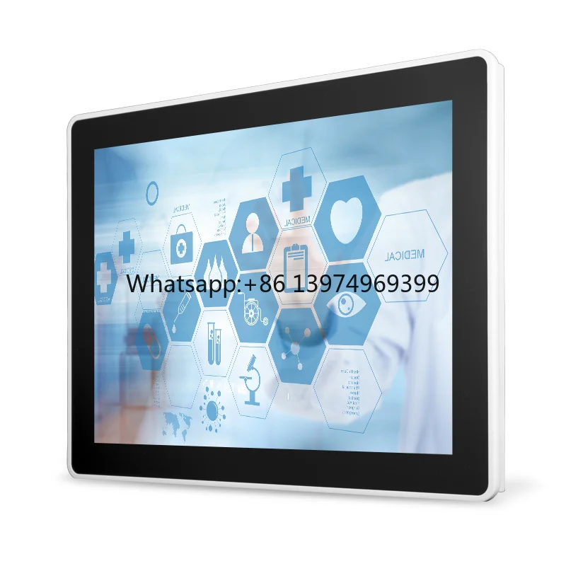 10-19 Inch Capacitive Touch Screen TFT LED LCD Medical Monitor with DC Power for Hospital and Business Use