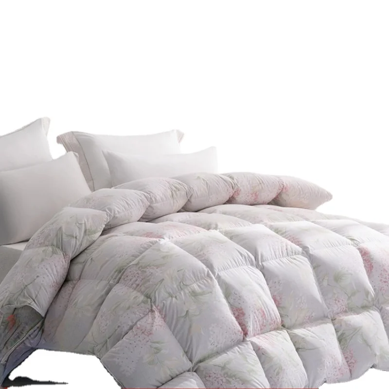 

Duvet 95 White Goose down Winter Quilt Spring and Autumn Duvet Insert Thick Warm Goose down Quilt Double Children Quilt