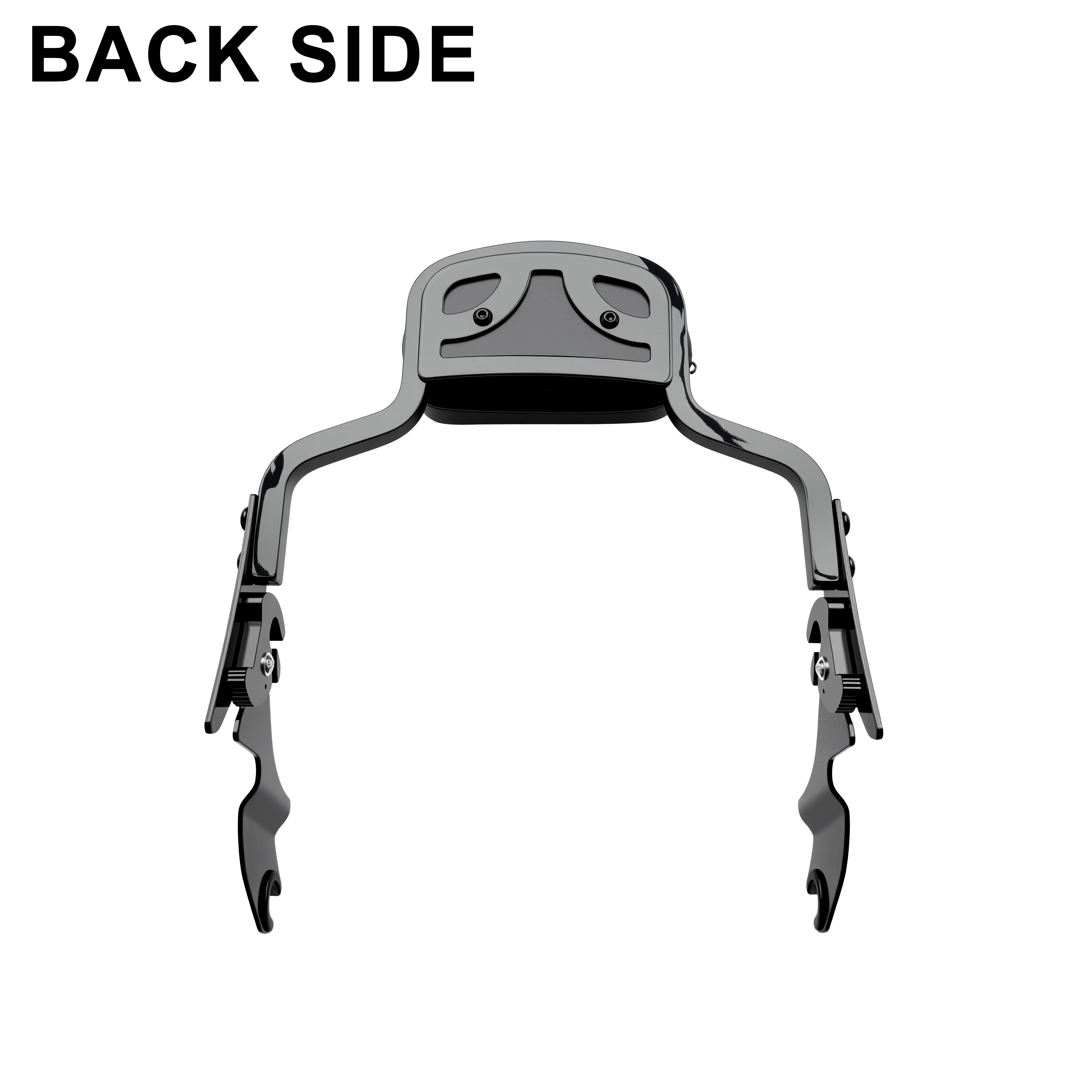 Quick Release Club Style Mini Low Profile Sissy Bar Backrest for Harley Touring Street Glide Road Glide Road King Models 09-2026 view 5