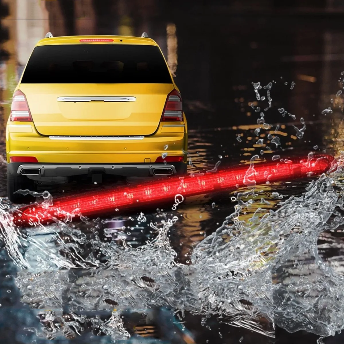 Rear Trunk Lid 3rd Tail Brake Stop Light For Mercedes-Benz GL-Class X164 W251 GL/R Class  2007~2013 2518201156 Light Bar Assembly