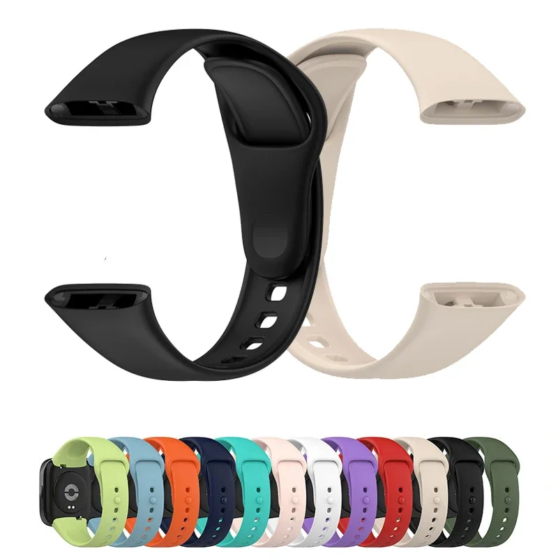 Sport Silicone for Xiaomi Redmi Watch 3 Strap Accessories Comfortable Replacement Bracelet Belt Correas for Redmi Watch 3 Band