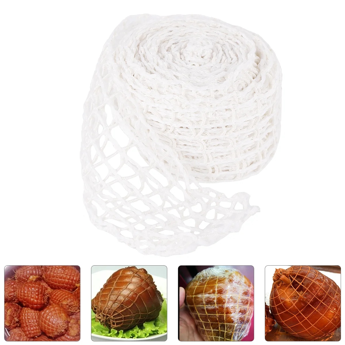 Sauce Elbow Net Set Practical Roast Chicken Cover Multifunctional Bag Useful Grille White