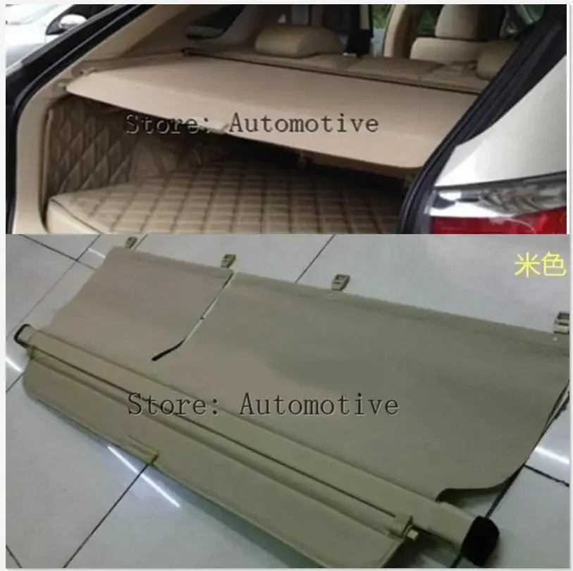 

Car Rear Trunk Security Shield Cargo Cover For LEXUS RX450h 2009-2015 PARCEL SHELF SHADE TRUNK LINER SCREEN RETRACTABLE