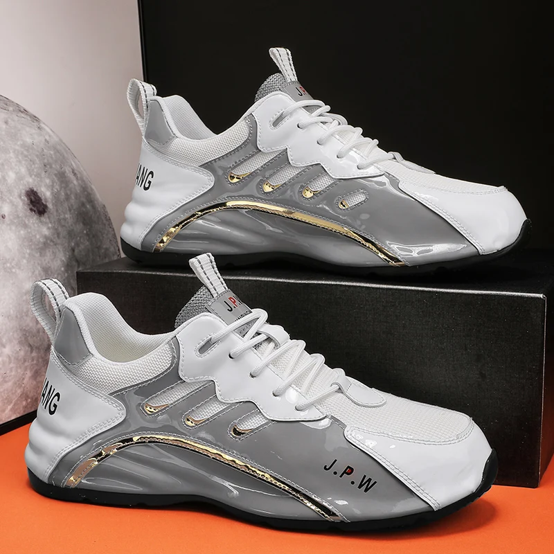 

Spring and autumn men's shoes breathable shock-absorbing wear-resistant soft soles men's Joker casual shoes open running shoes