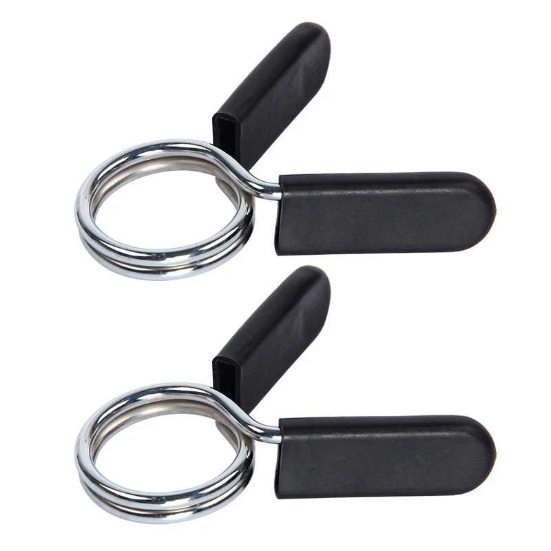 1 Piece 25/28/30/50 Spinlock Collars Barbell Collar Lock Dumbell Clips Clamp Weight lifting Bar Gym Dumbbell Fitness Body Buildi