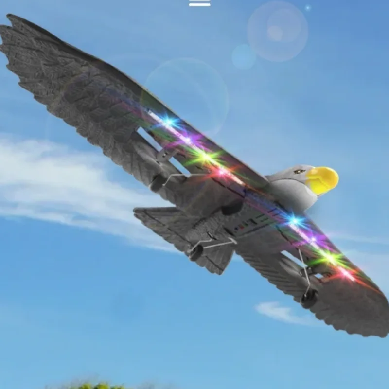 The New Rc Eagle Glider Fixed-Wing  Three-Channel Control Foam Version Remote-Controlled Aircraft Model Is Impact-Resistant