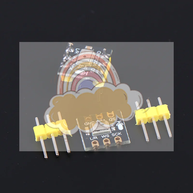 INMP441 Omnidirectional Microphone Module MEMS Sensor 24 Bit High-precision Low-power I2S Digital Output Sensor Module For ESP3