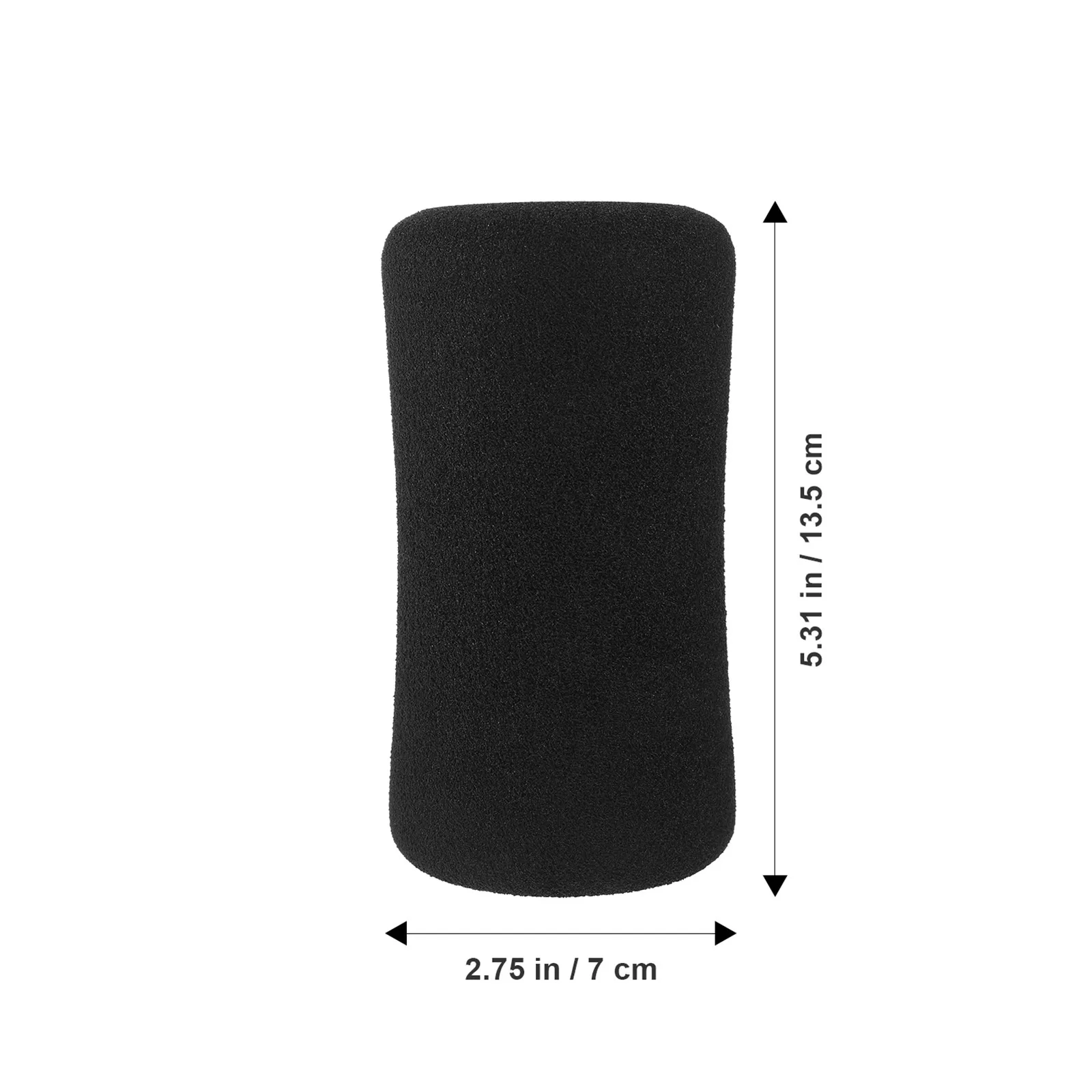 16Pcs Black Foam Leg Rollers Soft Sponge Tube Cover for Table Weight Bench Gym Machine Exercise Equipment Pads
