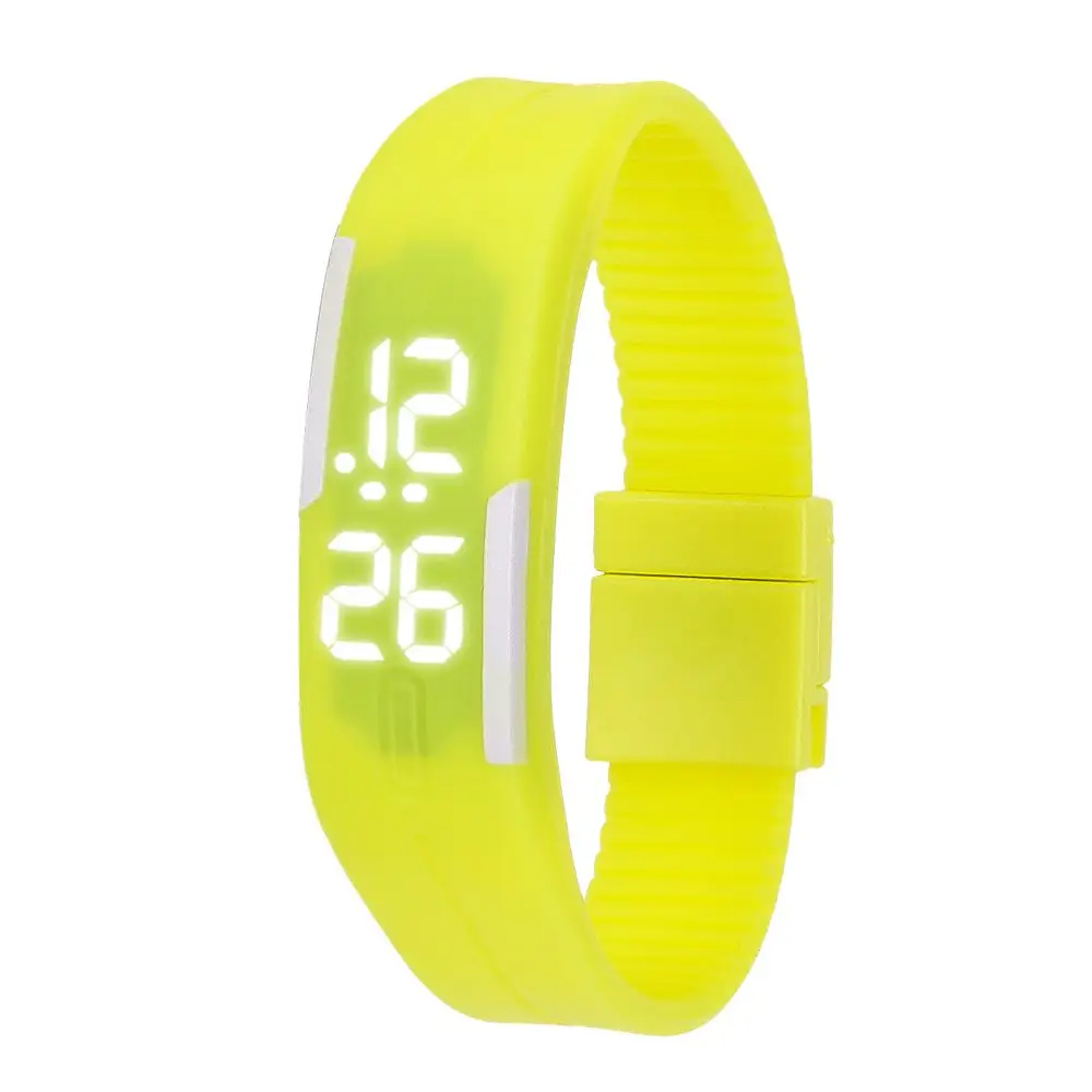 

Fashion Unisex Silicone Kids Outdoor Bracelet Electronic Watch Sports Wristwatches LED Touch Wrist Watch Touch Digital Watch