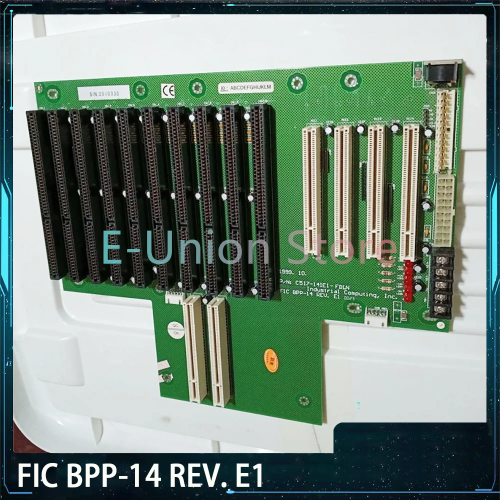 FIC BPP-14 REV. E1 Industrial Control Computer 14 Slot Bottom Plate