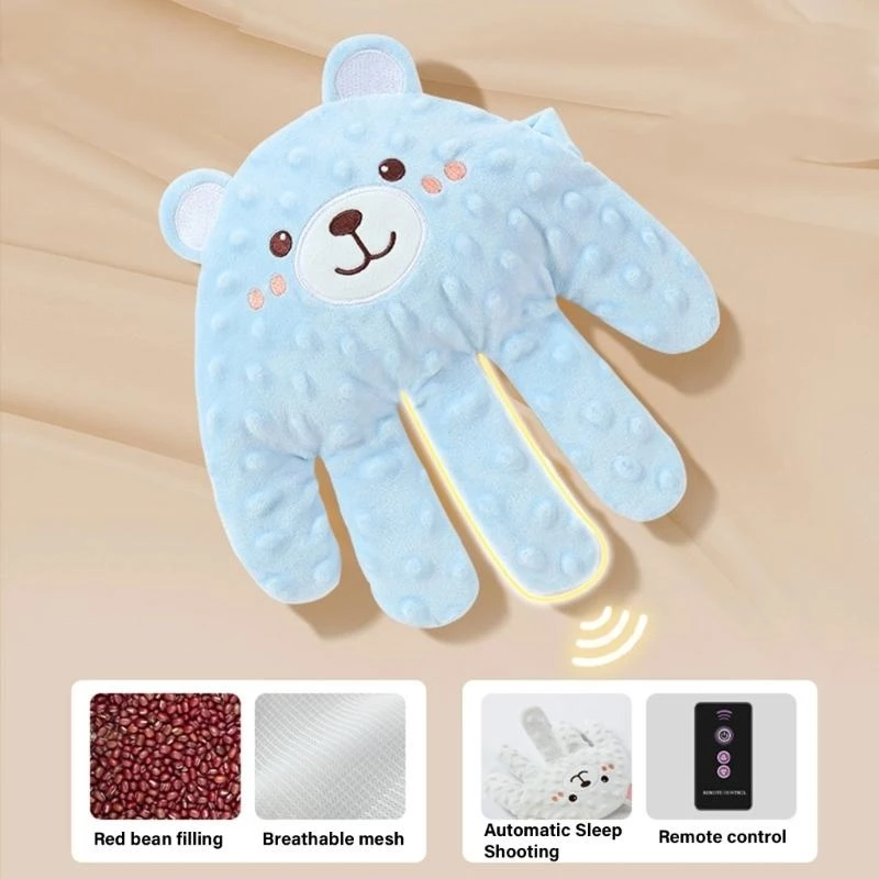 Mano lenitiva per il cuscino per pressione per neonati per neonati cuscino traspirante per animali da cartone animato con