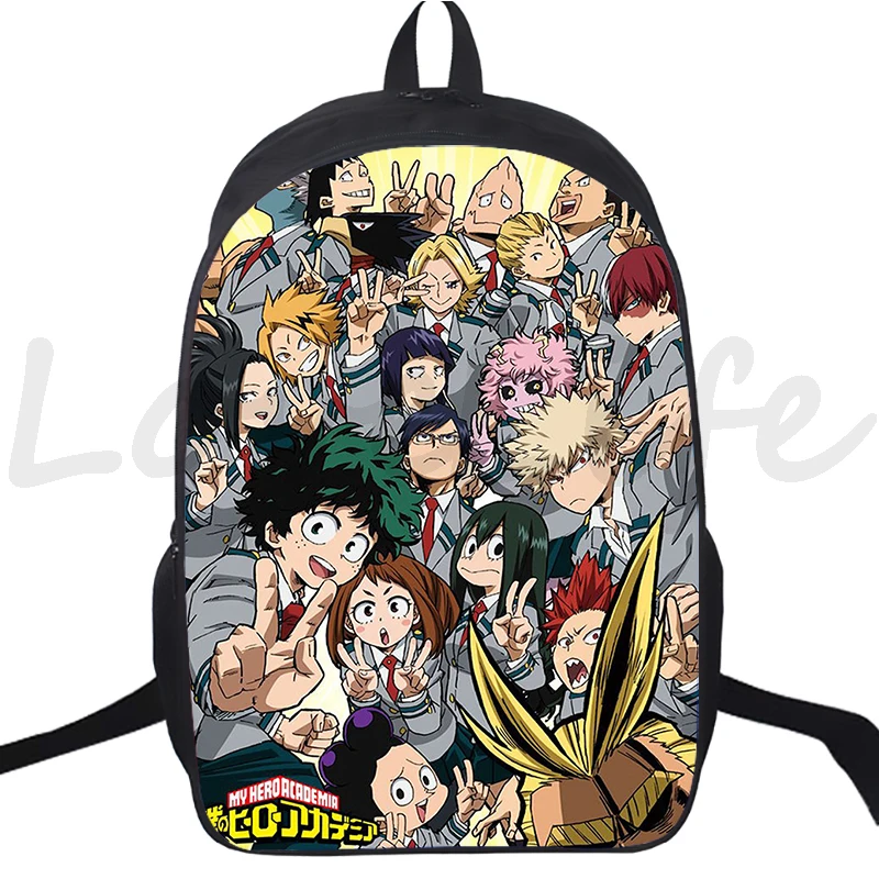 

Школьные сумки My Hero Academia, рюкзак в стиле аниме, студенческий рюкзак для мальчиков и девочек Boku No Hero Academia, сумка для книг, подростковая дорожная сумка, рюкзак с героями мультфильмов
